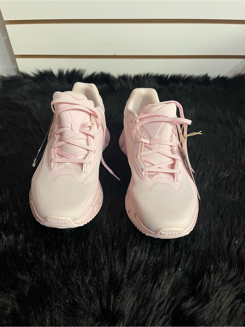 Reebok Women's Light Pink Athletic Sneakers